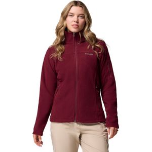 Columbia - Fast Trek II - Fleece Jas - Merlot - Met Hoge Stormkraag