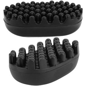 Twist Hair Brush for Black Men Twist Hair Brush 2 Pieces Twist Brush Quick Easy Styling Large Dense Teeth Professional Washable Rubber Afro Twist Hair Brush for