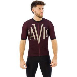 Mavic Heritage Korte Mouw Wielertrui Paars XL Man