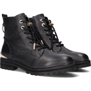 Mexx Felicity Veterboots - Laarzen Met Veters - Dames - Zwart - Maat 38