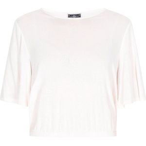 DreiMaster - Maritim Shirt - Natuurwit - Effen - Halve Mouw