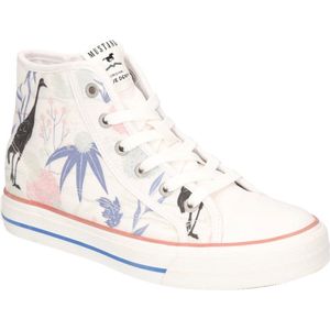 Mustang canvas sneaker met print maat 43.