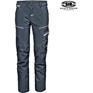 SIR SAFETY GUARD GEMINI Ultra Stretch Werkbroek Grijs - Werkbroek met Multifunctionele Praktische Zakken en Ultra-Stretch