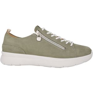 Ganter Kira - dames sneaker - groen - maat 37 (EU) 4 (UK)