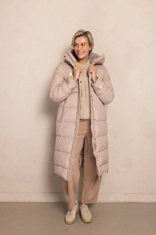 Zhrill - ISI MAX - Bodywarmer - Beige - Afritsbare Mouwen