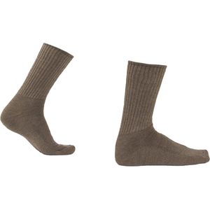 2-Pack Zachte Merino Wollen Wandelsokken Met Badstof S9 - Beige - Maat 31-34