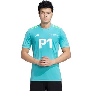 Adidas Mercedes Amg Petronas F1 Team Winners T-shirt Met Korte Mouwen Groen XS Man