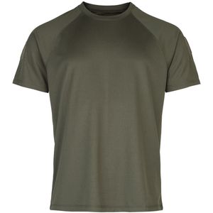 Brandit Quick Dry Shirt shortsleeve Heren T-shirt - olijf - S