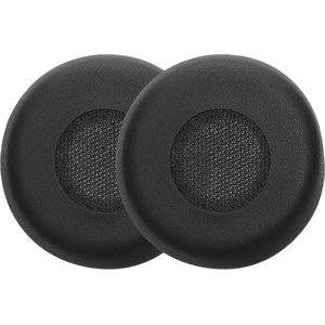 Oorkussens voor Jabra Evolve 65 SE - Vervangende Earpads in Kunstleer en Schuim - Zwart