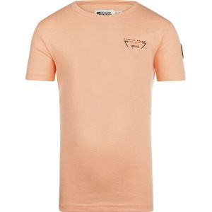 No Way Monday - Jongens Shirt - Bright Peach - Maat 98