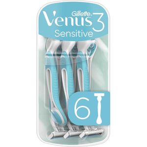 Gillette Venus3 - wegwerpscheermesjes - sensitive - 6st