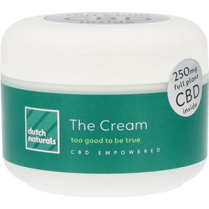 CBD Cremé - 110ML (250MG CBD) - Dutch Naturals