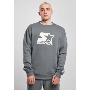 Starter Black Label - Logo Crewneck sweater/trui - S - Grijs