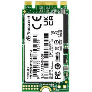 Transcend - MTE452T - SSD - 128 GB - M.2 2242 - PCIe Gen 3 x2