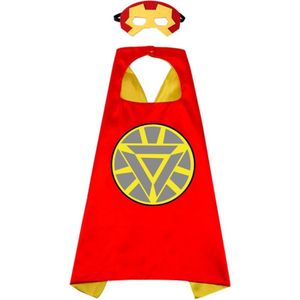 Iron Man - Cape - Masker - Marvel - Avengers - Iron Man kostuum - Verkleedkleding - Carnaval - Kinderen - Iron Man verkleedkleding