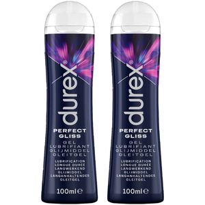 2x Durex Glijmiddel Perfect Gliss 100 ml