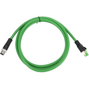 Ethernet Afgeschermde Kabel M12 D-code 4 Pin Male Connector naar RJ45 Patch Cord IP67 Waterdichte 24 AWG Draad voor Industrieel Ethernet - Hoogwaardige Kwaliteit .