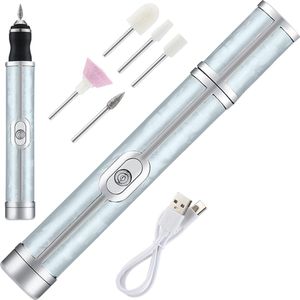 Trendmix - Elektrische Nagelfrees - Draadloos - 5 Opzetstukken - USB-C Opladen