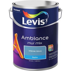 Levis - Ambiance Mur Satin Mix - Intense Azure - 5 L