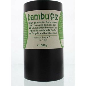 Bambu Salz Bamboezout Fijn 2x Gebrand 1000 gr