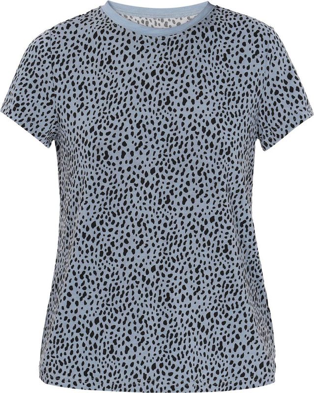 MYMO Shirt 'Fashion Lover'  basaltgrijs / zwart