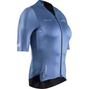X-bionic - Corefusion Aero - Korte Mouw Wielertrui - Blauw