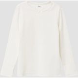 T-shirt - Slim-fit - Lange Mouwen - Katoenmix