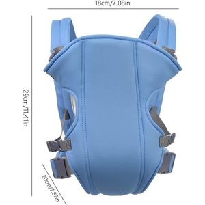 Babydrager voor pasgeborenen, ergonomische buikdrager, rugdrager, licht ademend