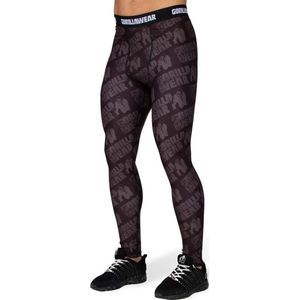 Gorilla Wear San Jose Men's Tights - Zwart/Grijs - XXL