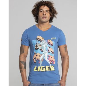 LIGER - Limited Edition van 360 stuks - Chris Evenhuis - Pin Up - T-Shirt - Maat S