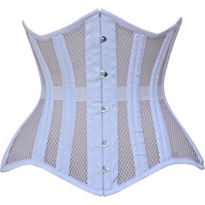 Ademend Tailletrainingskorset met Stalen Baleinen - Ondersteuning en Perfecte Pasvorm voor Vrouwen