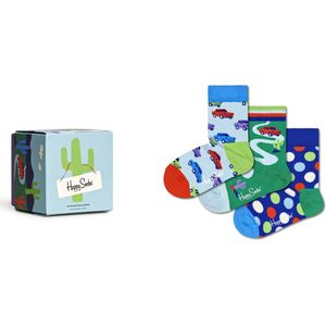 Happy Socks - 3-Pack Roadtrip Gift Set - Kinderen - Sokken