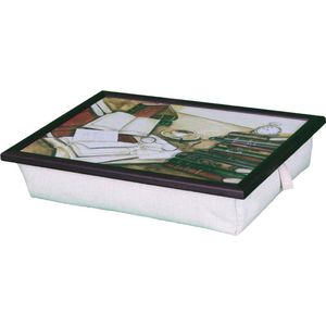 Schootkussen - Laptray - Schoottafel - Laptoptafel - Dienblad met Kussen - Boeken - 40 x 30cm