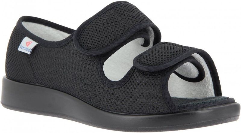 Varomed - Göteborg - Verbandschoen - Zwart - Ademend Meshmateriaal