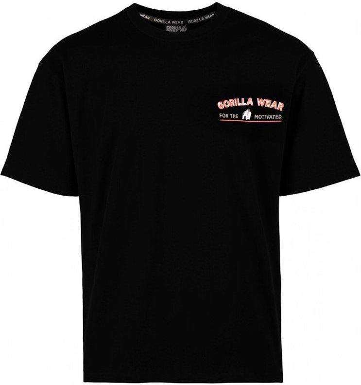 Gorilla Wear - Macon Oversized T-shirt - Zwart