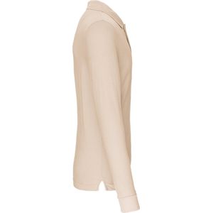 Kariban Polo lange mouwen K243 - Light Sand