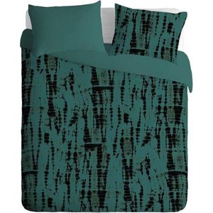 Kayori Sai - Dekbedovertrek - Lits-jumeaux - 240x200/220 cm + 2 kussenslopen 60x70 cm - Groen