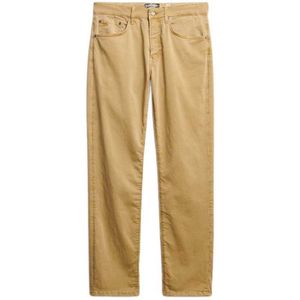 Superdry - The Merchant Store - Broek van satinet met 5 zakken - Heren - Broeken