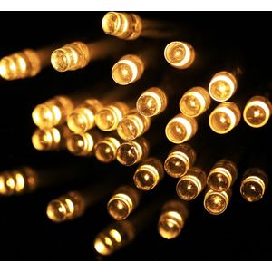 2m String decoratie licht voor Kerstmis partij 20 LED 2-modus Flash batterijen (Warm wit)