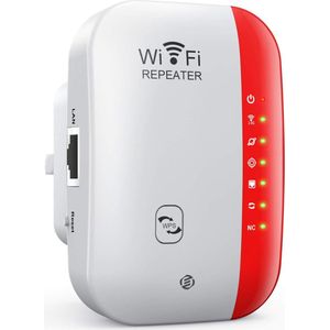 Equivera Wifi Versterker Stopcontact - 300 Mbps - Wit