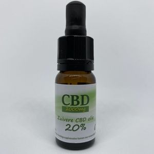 Cbd-x CBD-olie 20% puur | 10ml | Absolute Topkwaliteit | Beste Deal!