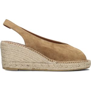 Viguera Espadrilles Female / Instappers / Damesschoenen - Suède - 2127 - Cognac - maat 40