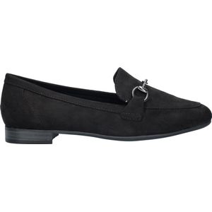 Marco Tozzi dames loafer - Zwart - Maat 38