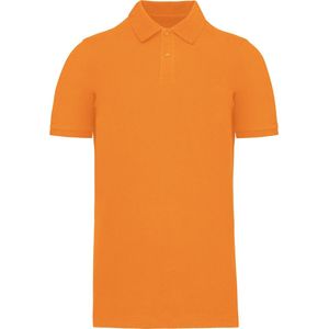 Kariban Piqué-herenpolo Bio180 K2025 - orange - 4XL