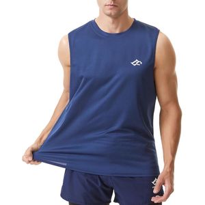 Heren Sneldrogende Workout Tank Tops - Mouwloze Fitness Shirts en Running Vesten voor Bodybuilding