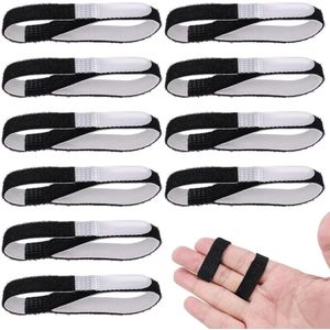 Allecto Plus - Verstelbare Vinger Splints voor Geblokkeerd Gezwollen Vingergewricht - Herbruikbare Vinger Bandage - Hammer Toe Corrector