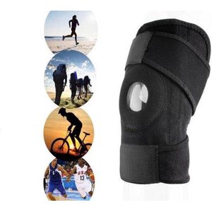 Dutch Orange Express Knie Brace Met Patella Brace - Kniebrace - Elastisch - voor sporten