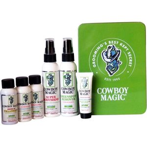Cowboy Magic Grooming Kit - Geschenkset - Ontklitter - Shampoo - Conditioner - Finishing Sprays