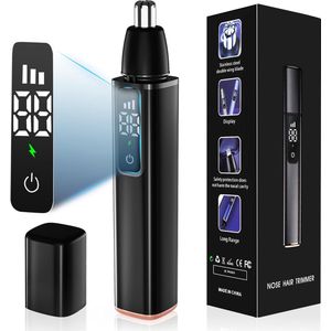 Neustrimmer - Neushaartrimmers - 3 Trimmodi- Neushaartrimmer Heren - Neushaartrimmer Vrouwen - Zwart