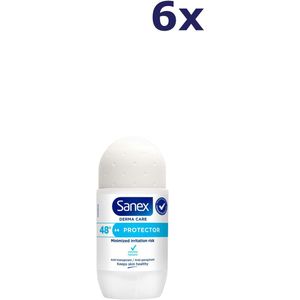 6x Sanex Deo Roll-on - 53ml - derma care - protector